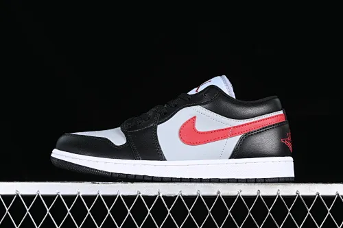 All categories Air Jordan Jordan series basketball shoes Air Jordan 1 Low Z version Air Jordan 1 Low AJ1 Joe 1 black gray red hook low-top cultural basketball shoes DC0774-062